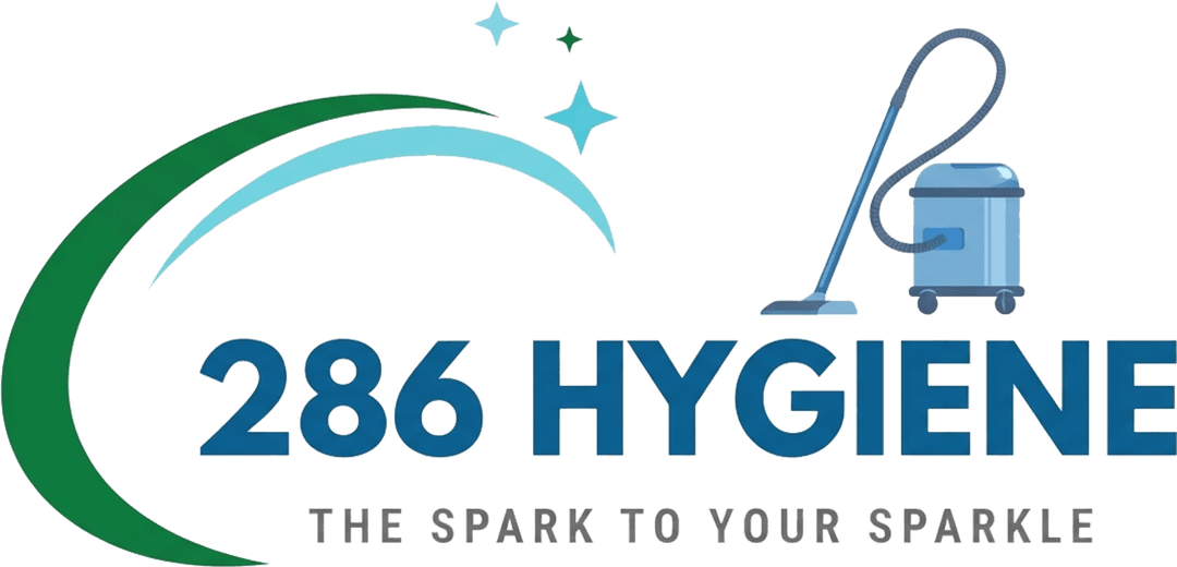 Cleaning professional wiping a surface